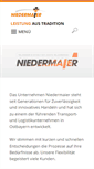 Mobile Screenshot of niedermaier.eu